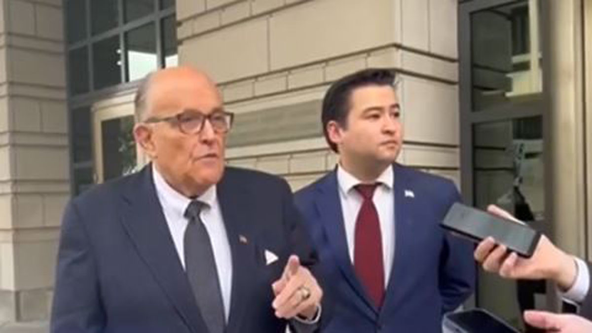 Rudy Giuliani hospitalized in critical condition, his spokesman says